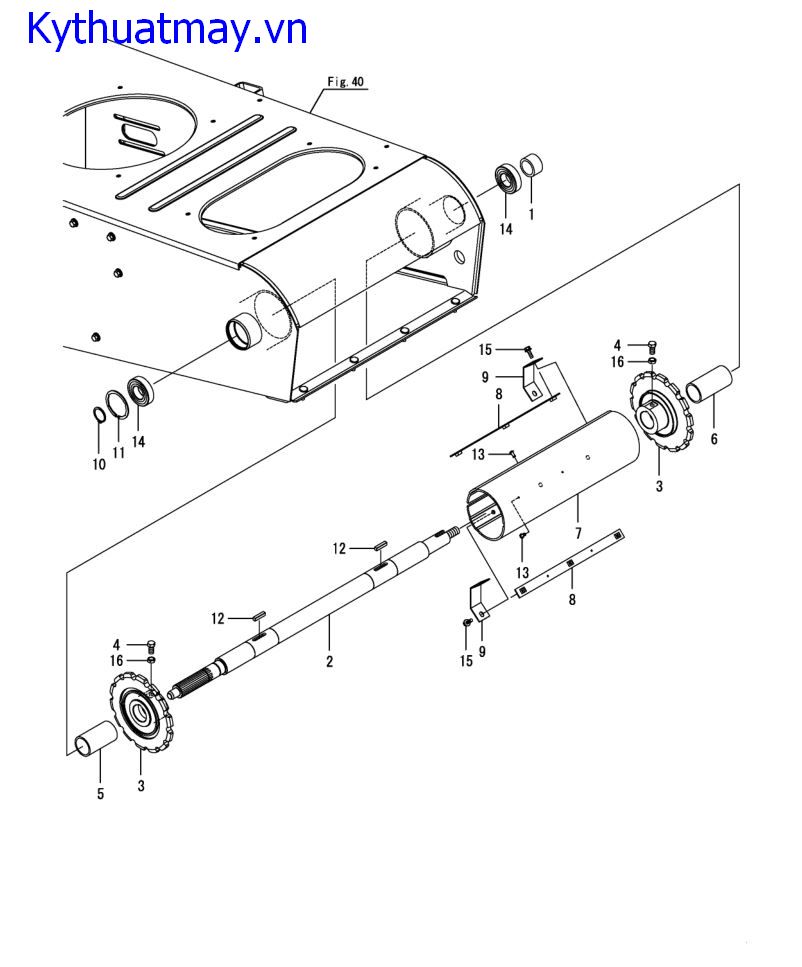 Truyền động cấp lúa số 1